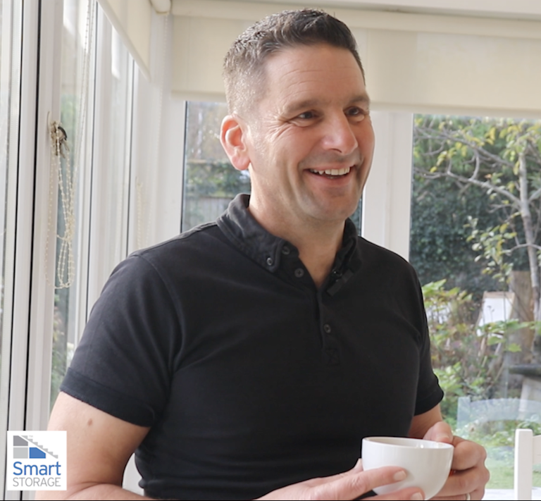 Smart Storage First Customer Rob Kinsella